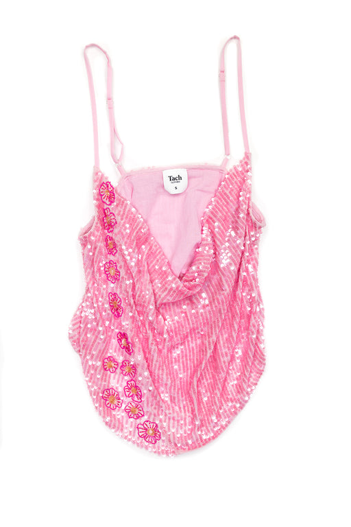 Joanne Pink Embroidered Top
