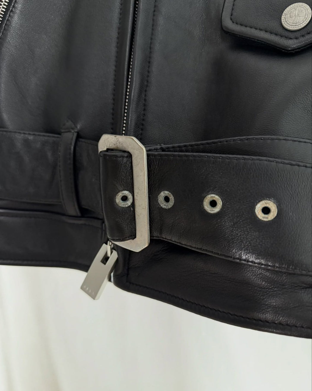 1017 ALYX 9SM x BLACKMEANS LEATHER JACKET