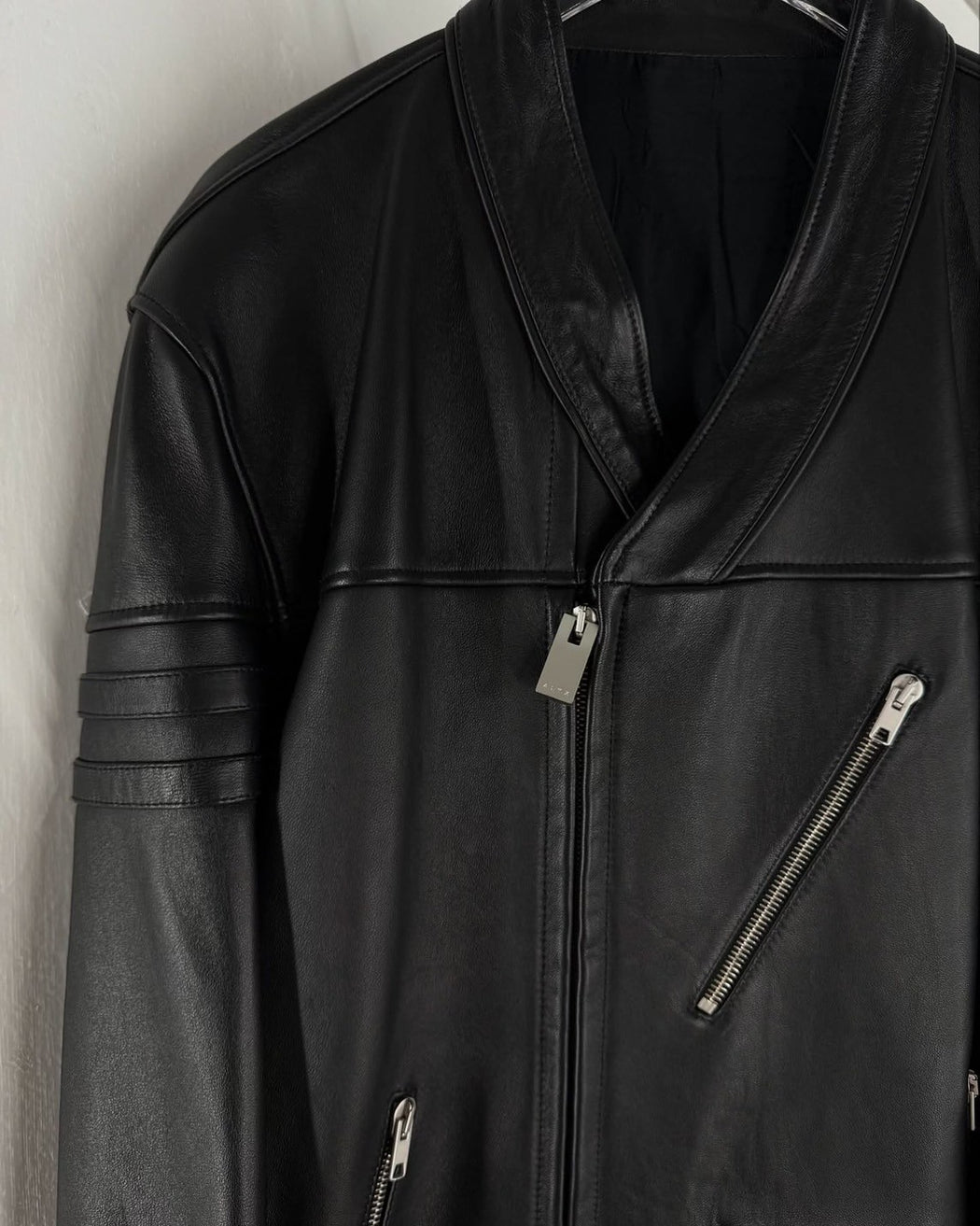 1017 ALYX 9SM x BLACKMEANS LEATHER JACKET