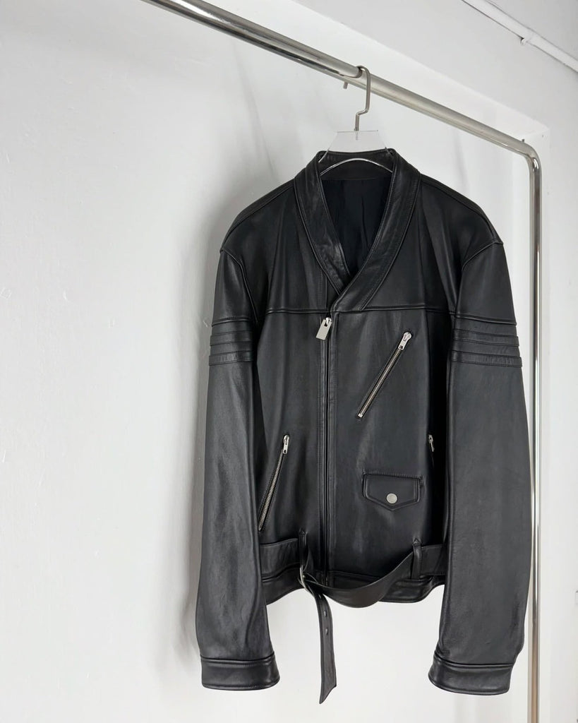 1017 ALYX 9SM x BLACKMEANS LEATHER JACKET — CLASH