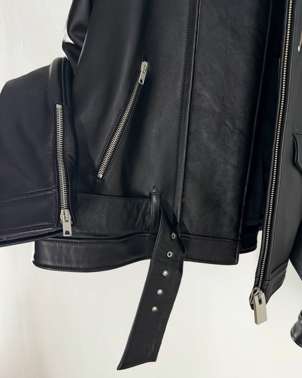 1017 ALYX 9SM x BLACKMEANS LEATHER JACKET