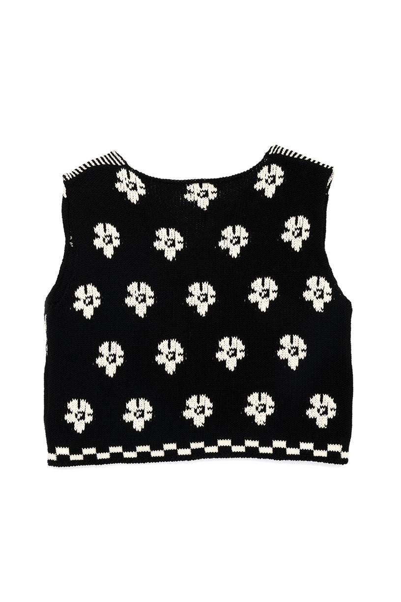 Loreza Knit Top - Black