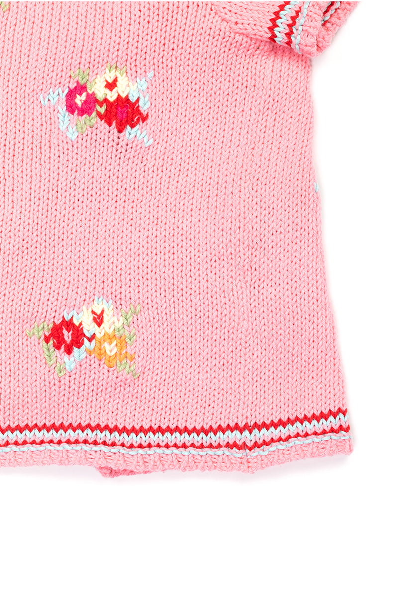 Makina Knitted Top - Pink