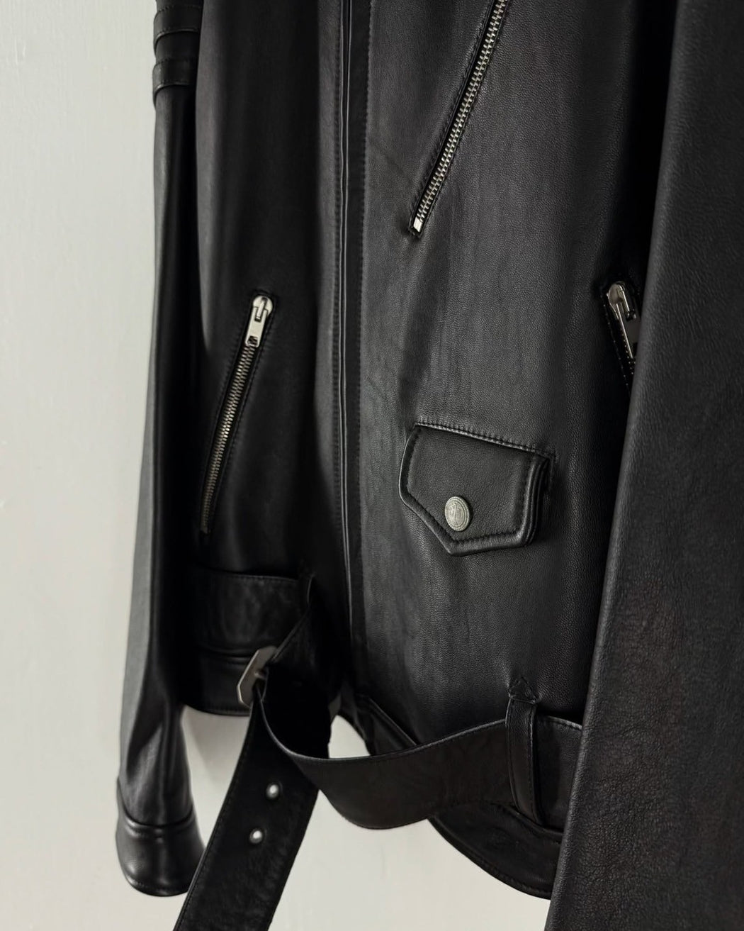 1017 ALYX 9SM x BLACKMEANS LEATHER JACKET