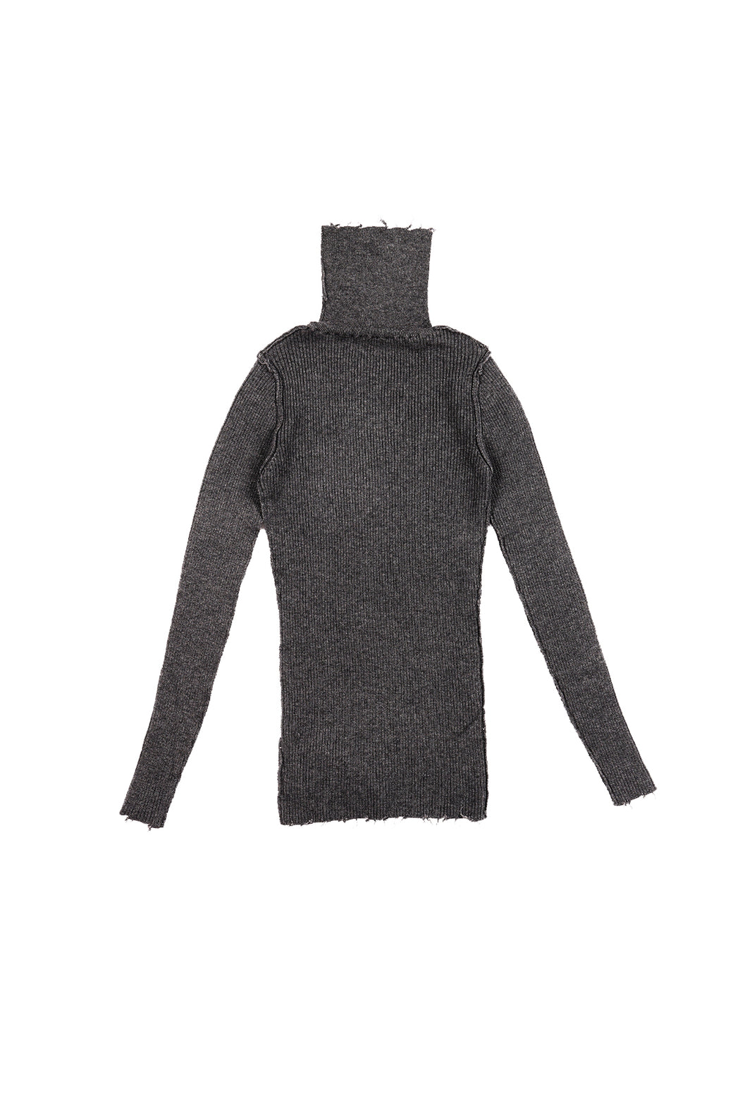 Fit Rib Turtle Knit - Black