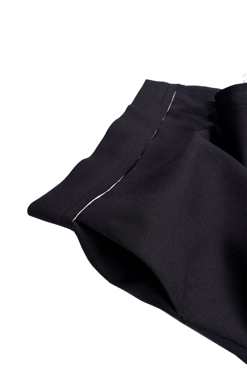 Fringe Finition Skirt - Navy