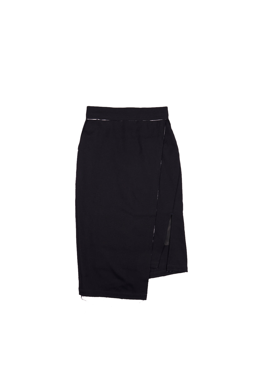 Fringe Finition Skirt - Navy