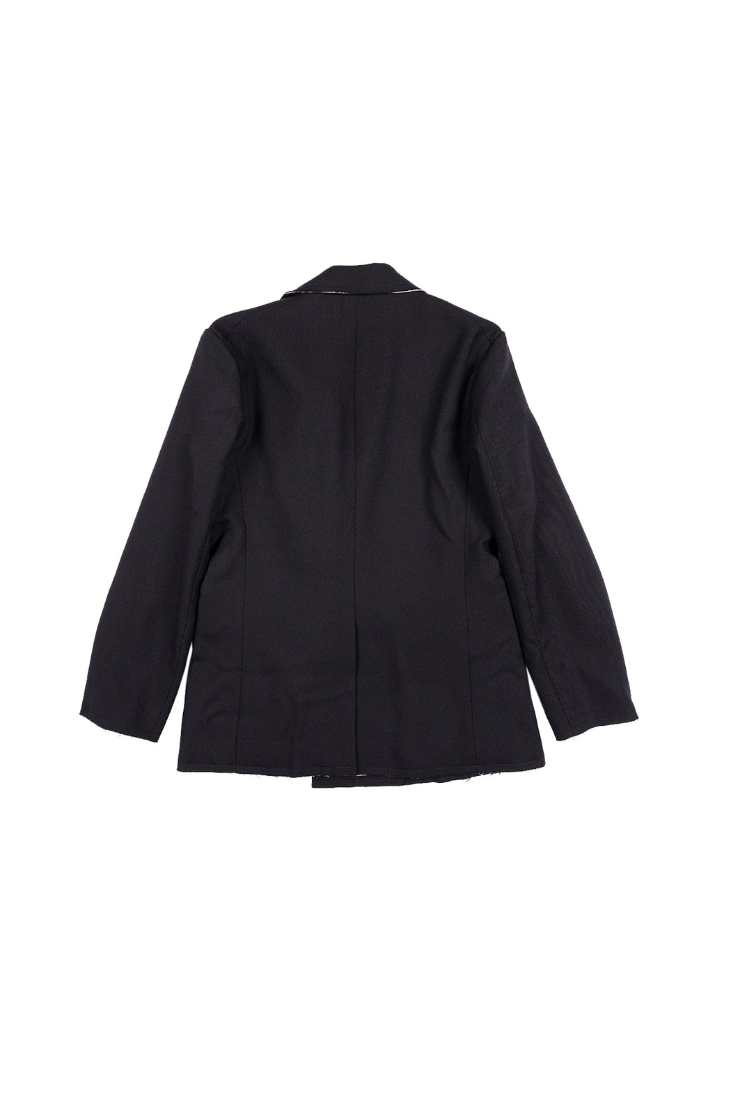 Fringe Finition Jacket - Navy