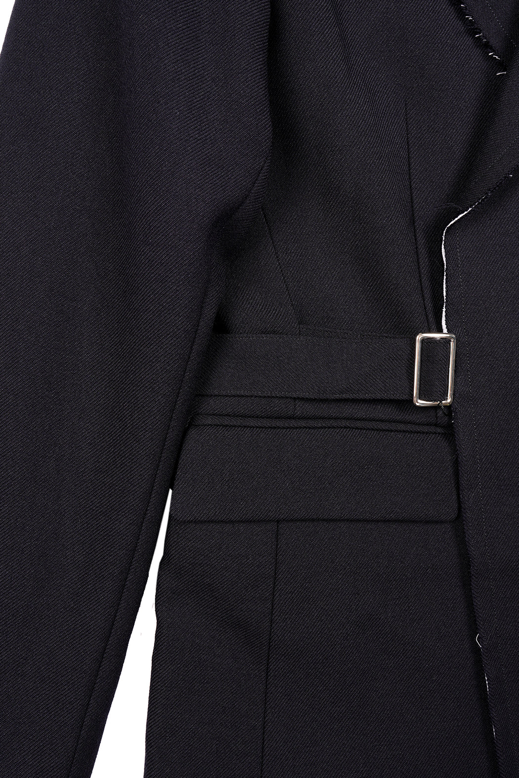 Fringe Finition Jacket - Navy