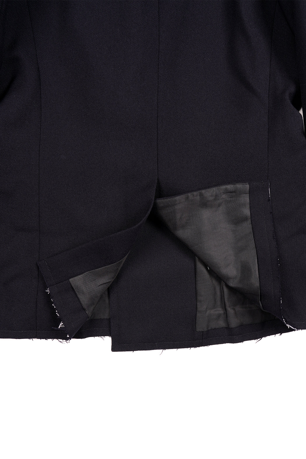 Fringe Finition Jacket - Navy