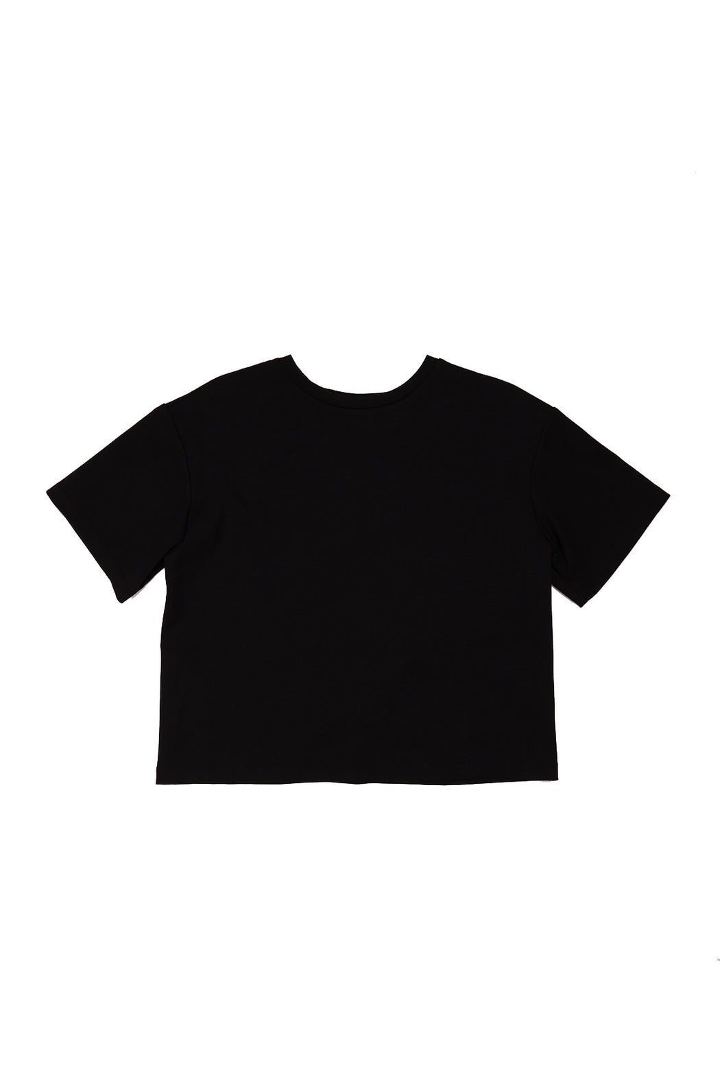 Open Heart Relaxed Tee - Black