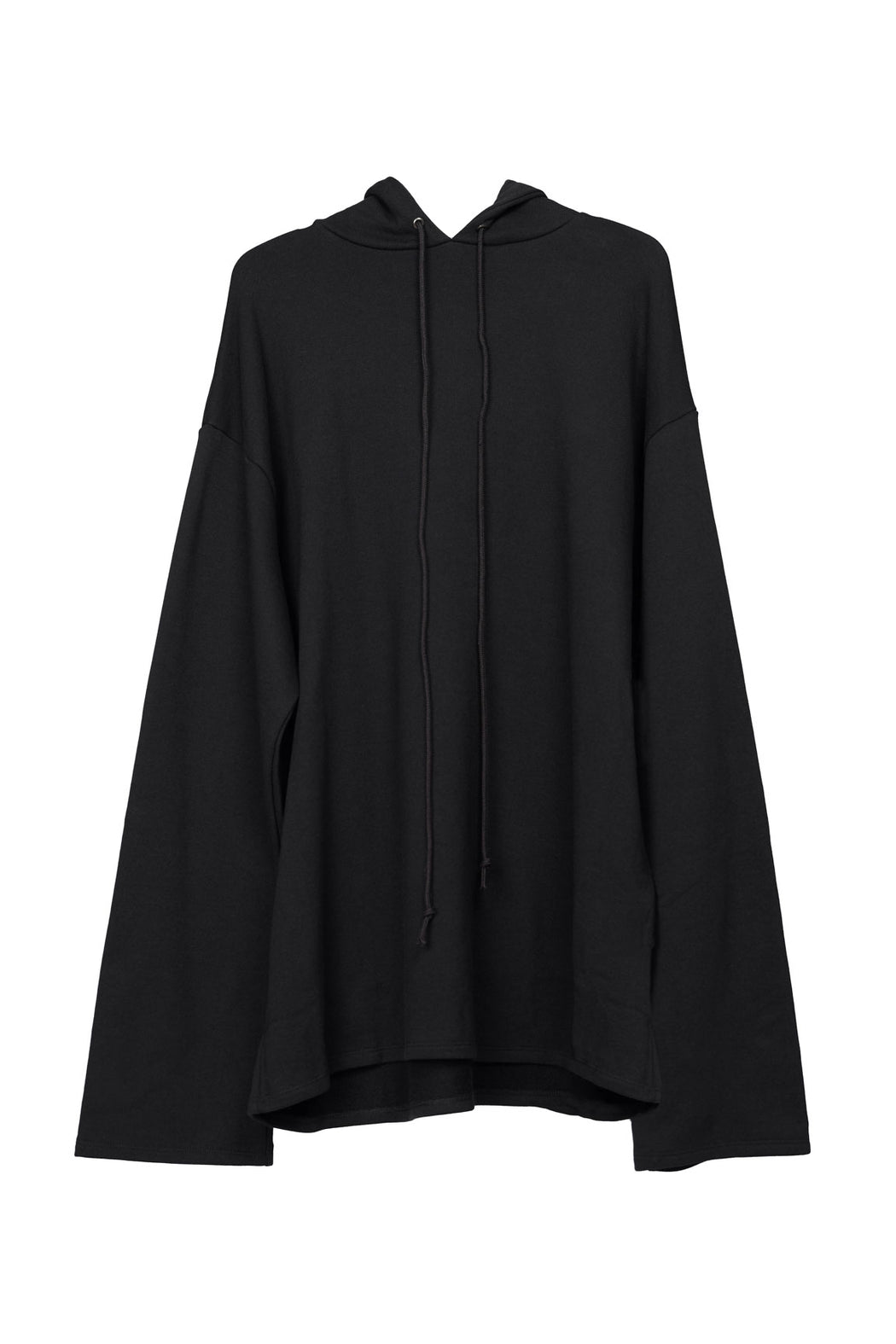 Bra Backprint Hoodie - Black