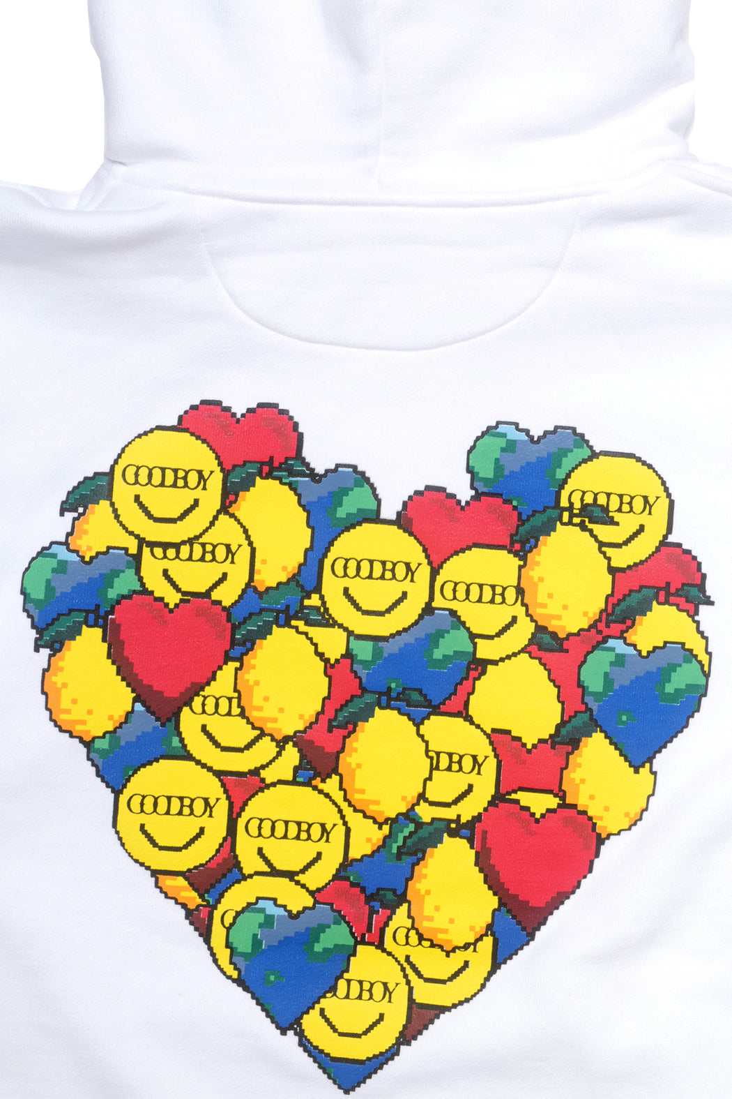 Oversized Heart Graphic Hoodie