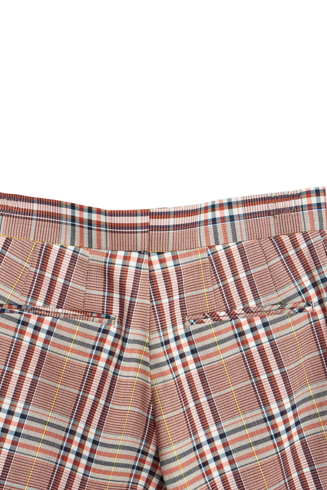 Front Pleated Shorts - Tatan Check Beige