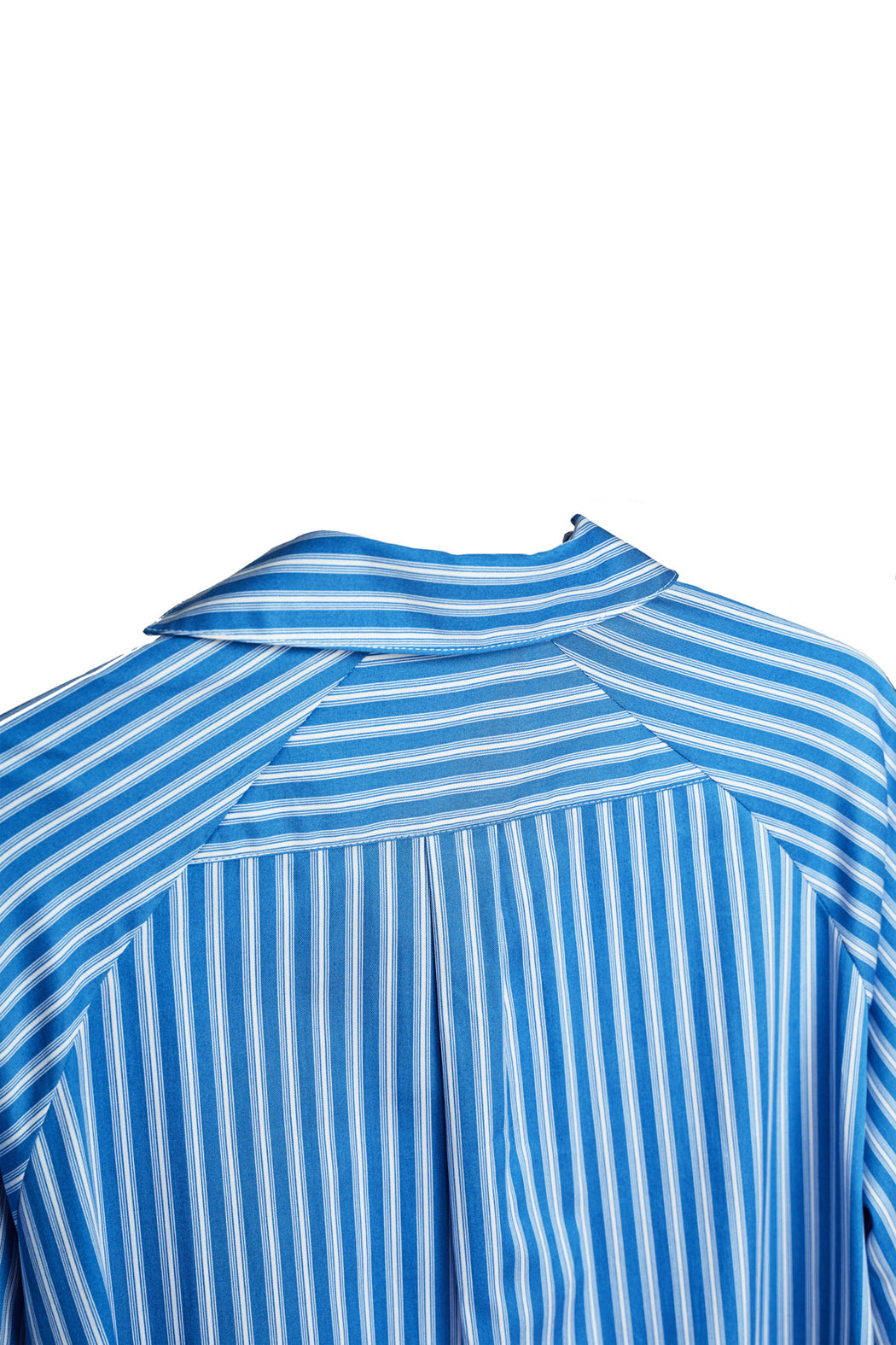 Button Up Pearl Shirt - Stripe Blue