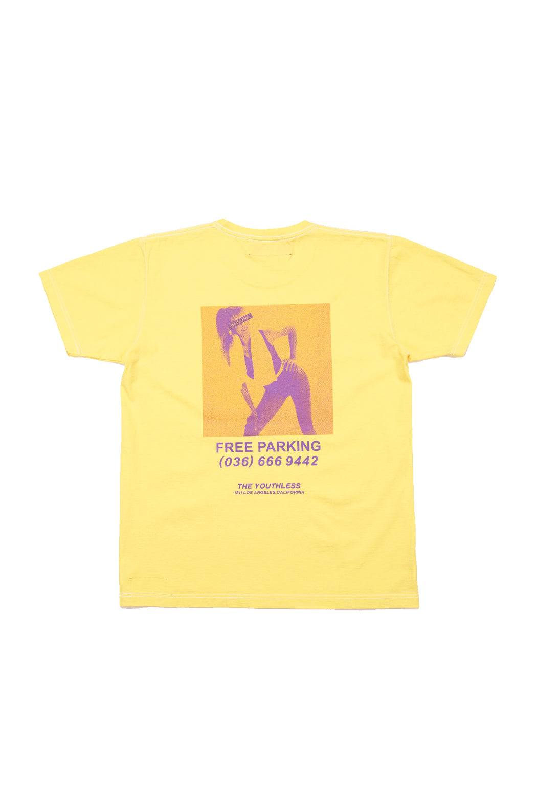 Free Parking S/S Tee - Yellow