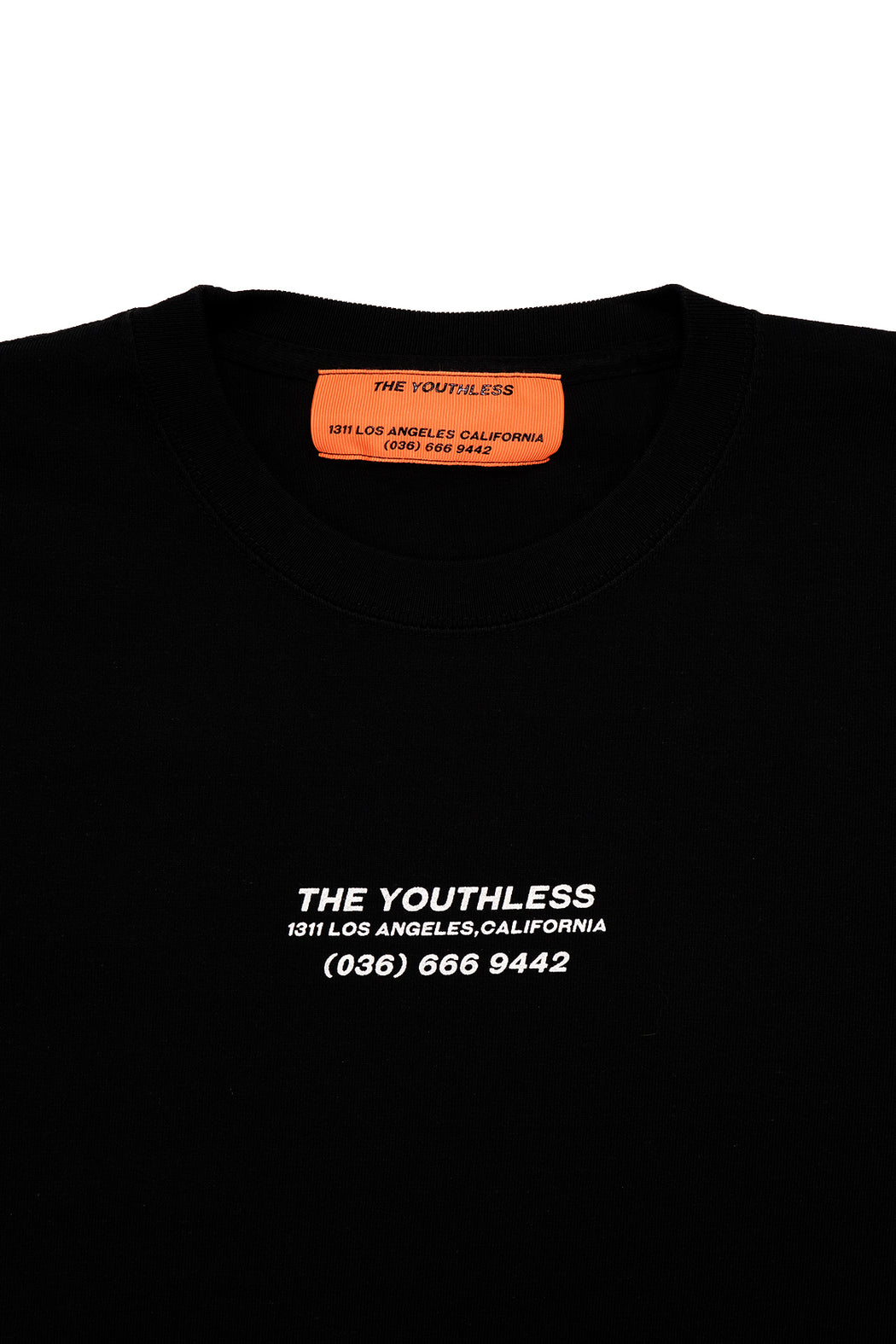 Classic Back L/S Tee - Black