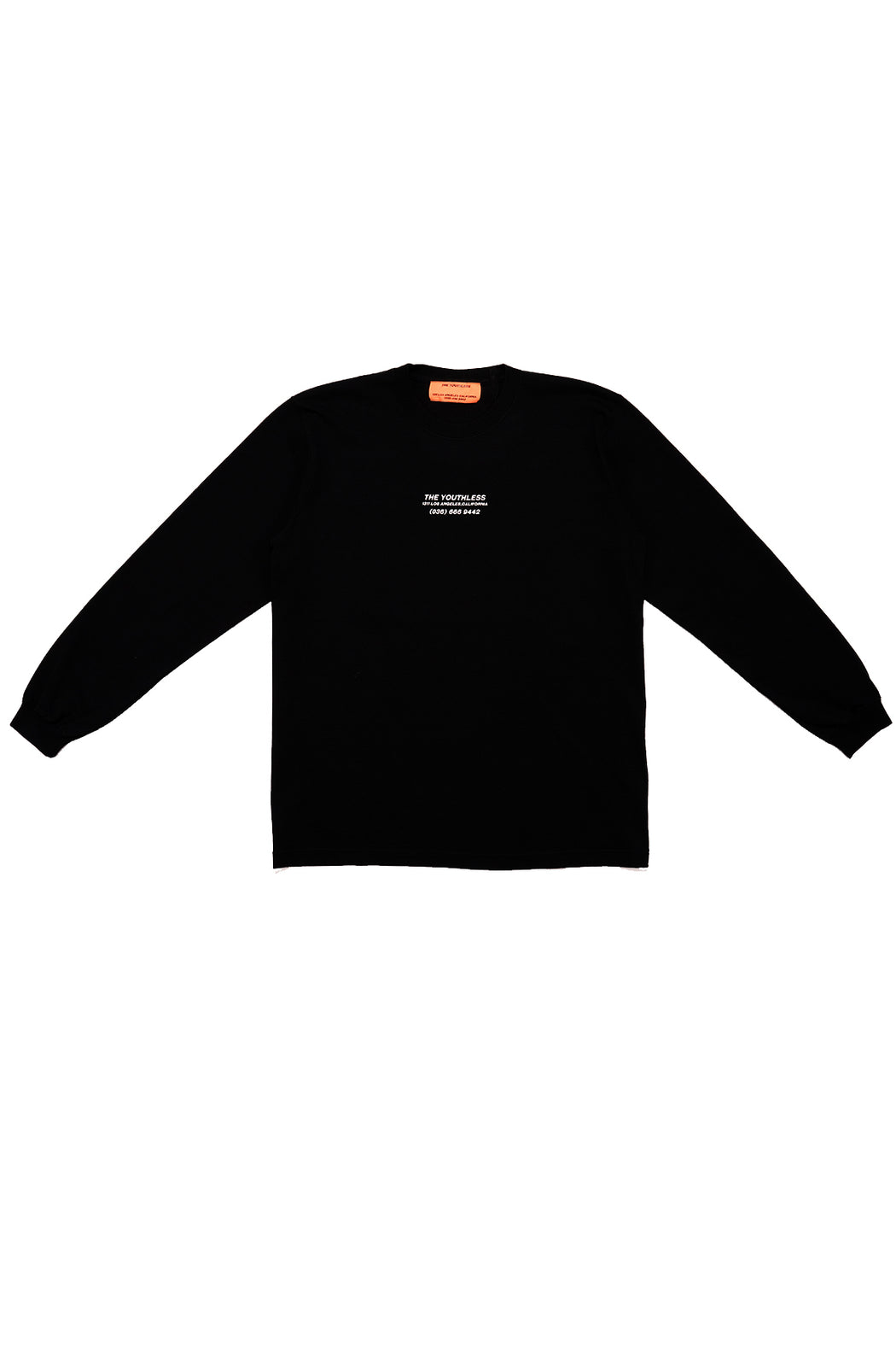 Classic Back L/S Tee - Black