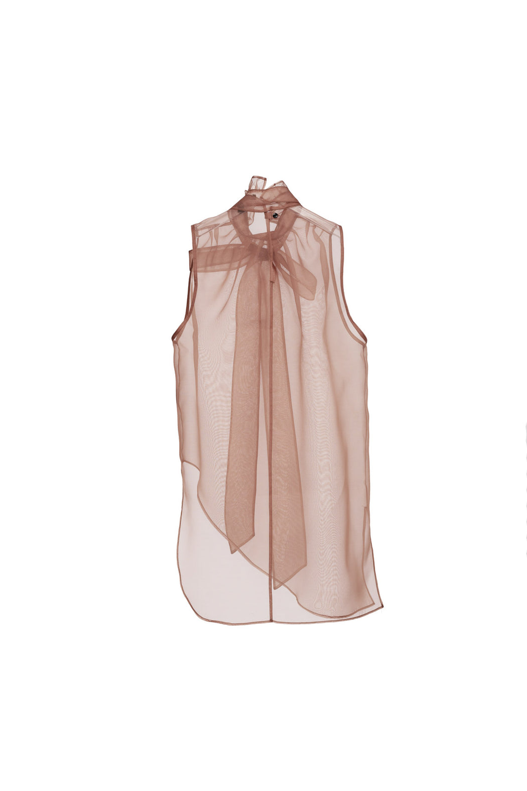 Sleeve Frill Top - Beige