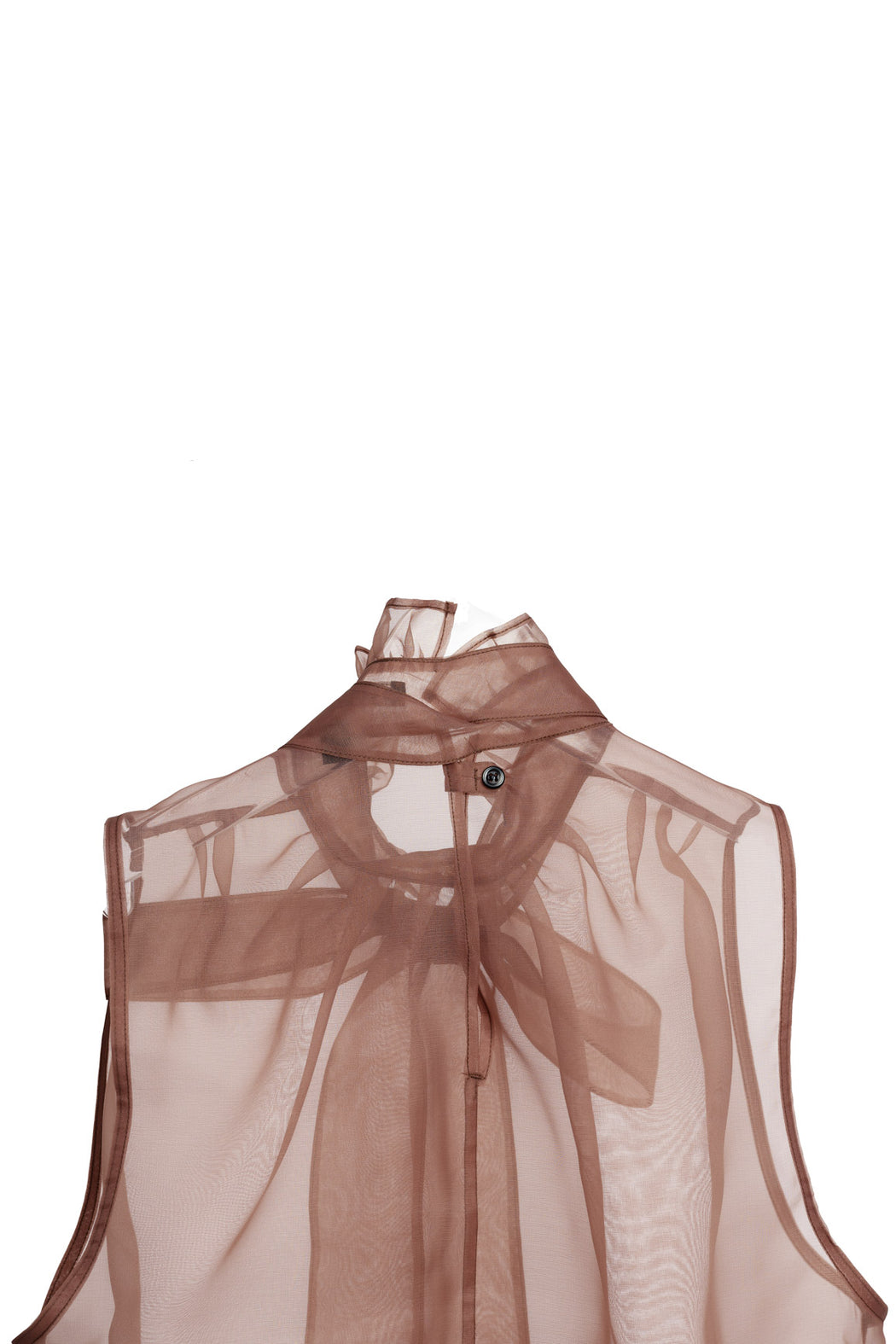 Sleeve Frill Top - Beige
