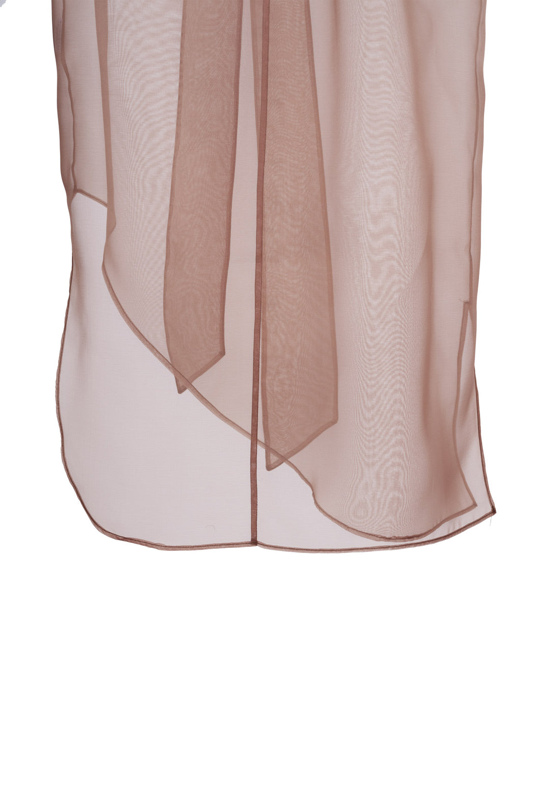 Sleeve Frill Top - Beige