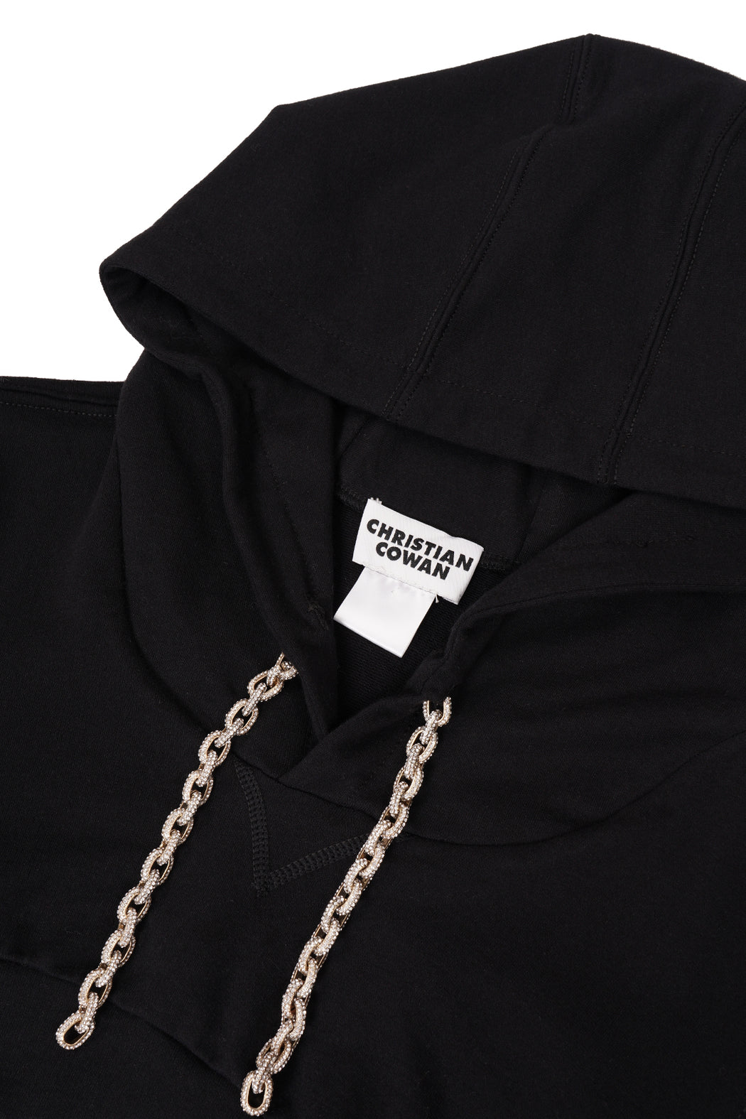 Cropped Sweatshirt - Black