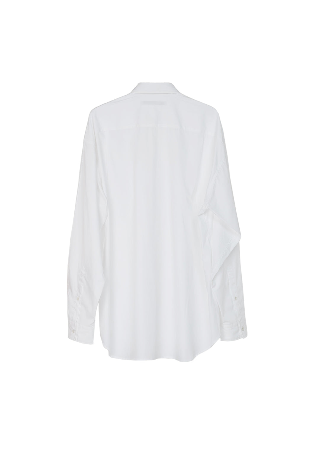Roll Up Sleeve Shirt - White