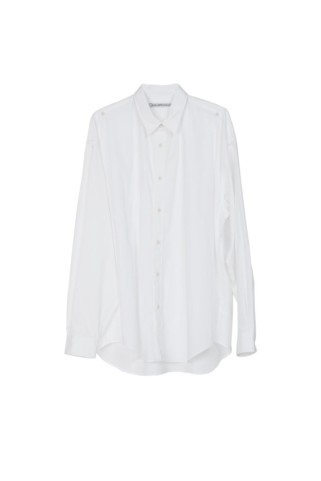 Roll Up Sleeve Shirt - White