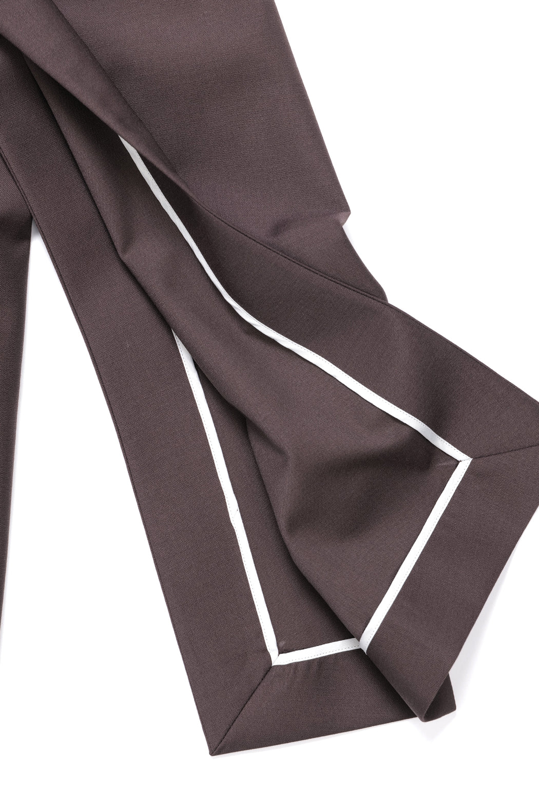 Cutted Seam Sleeve Double-Breasted Blazer