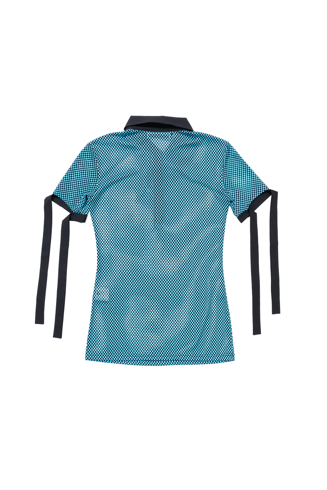 Polo Neck Knit Top