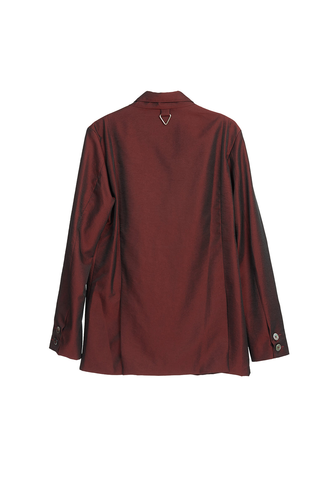 Blazer Jacket - Red/Iridescent