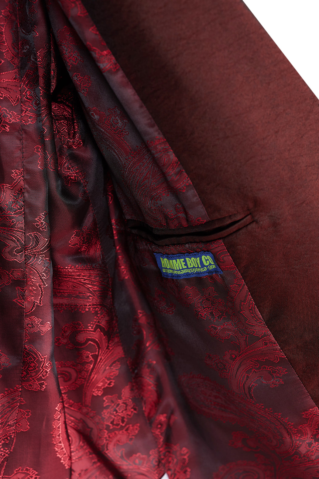 Blazer Jacket - Red/Iridescent