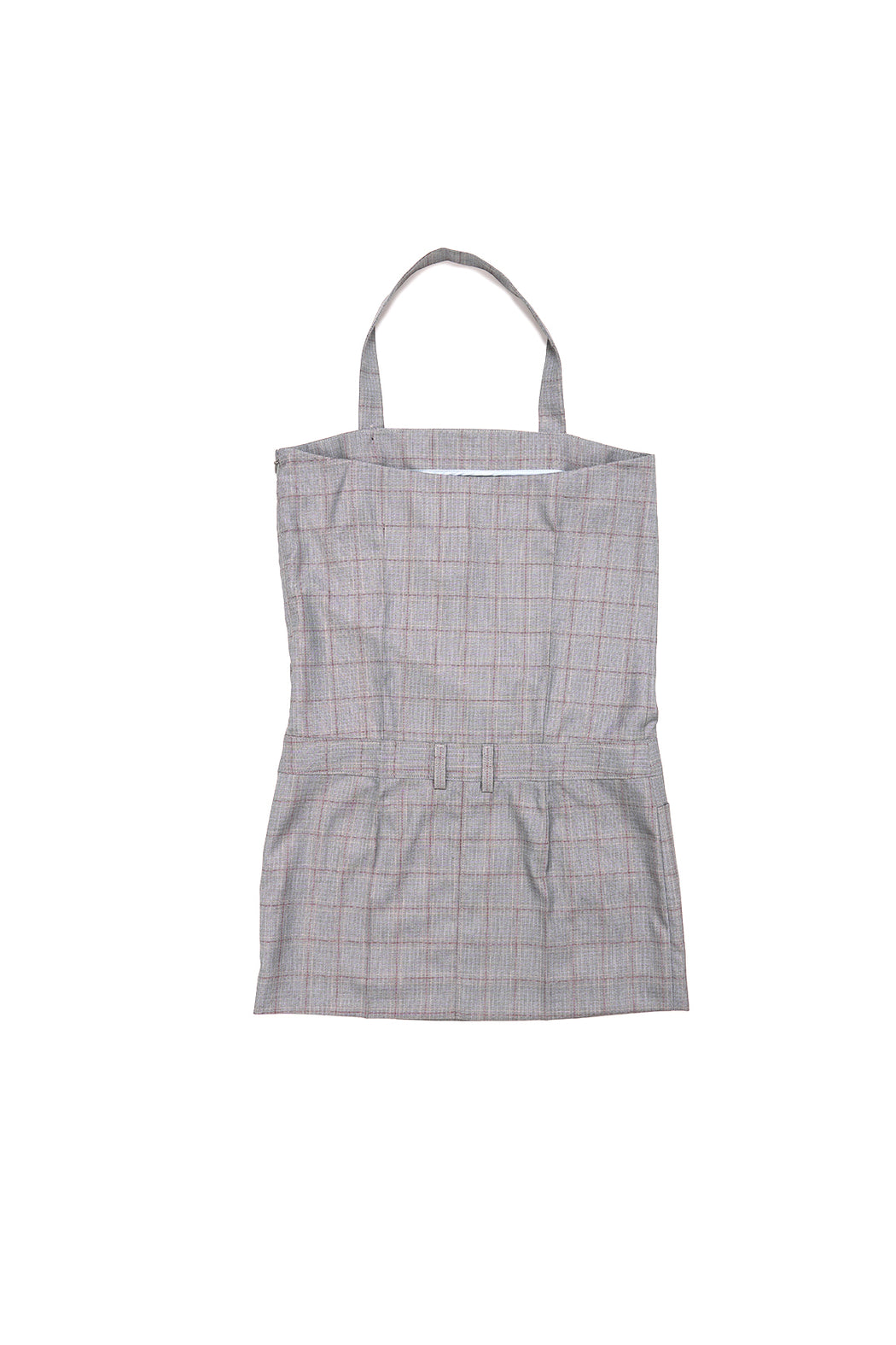 Halter Neck Mini Dress - Grey