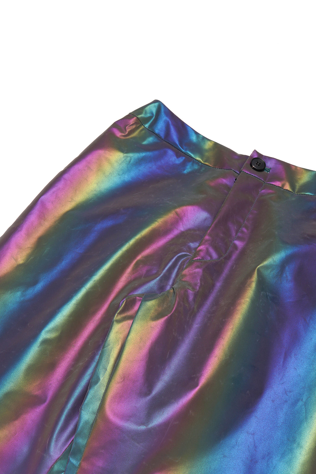 Reflective Straight Leg Pants