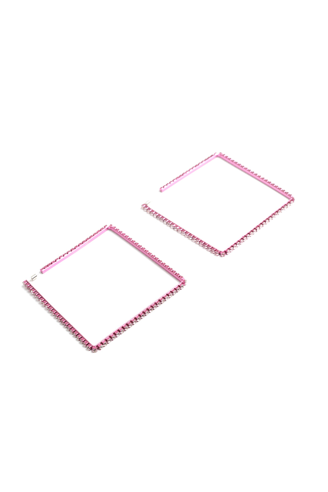 4" Large Square Hoop