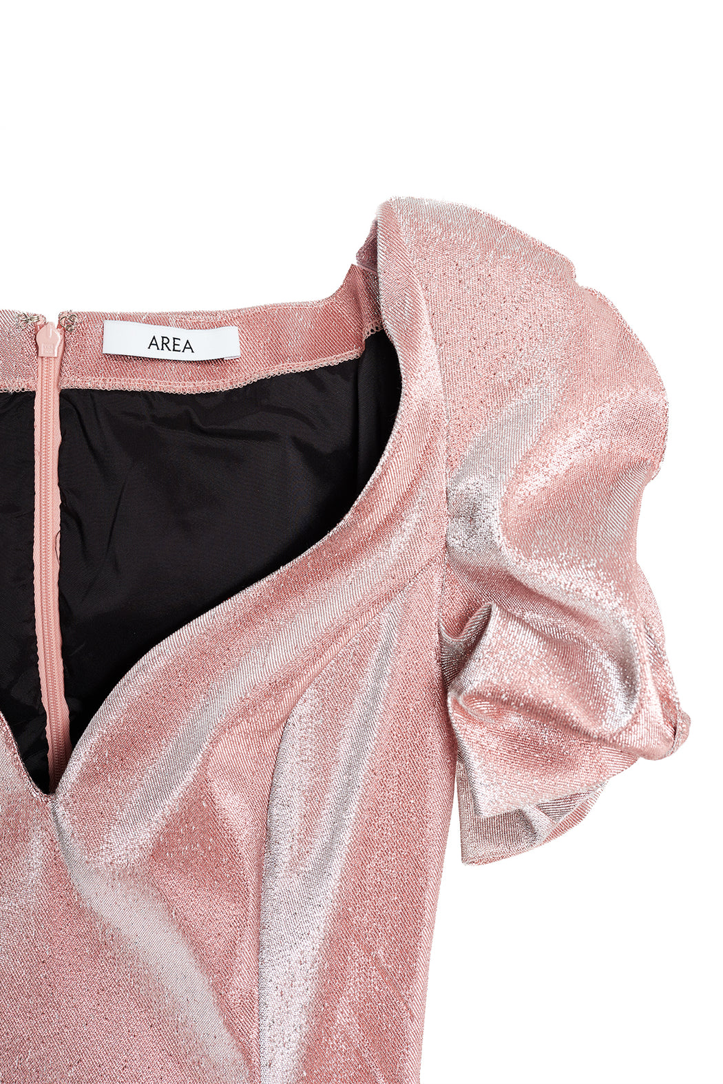 Balloon Sleeve Dress - Pink