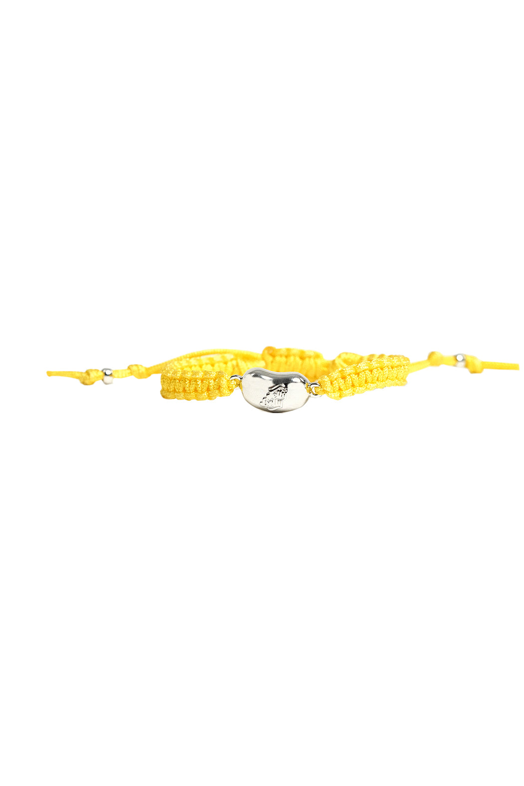 Jelly Bean Friendship Bracelet - Silver
