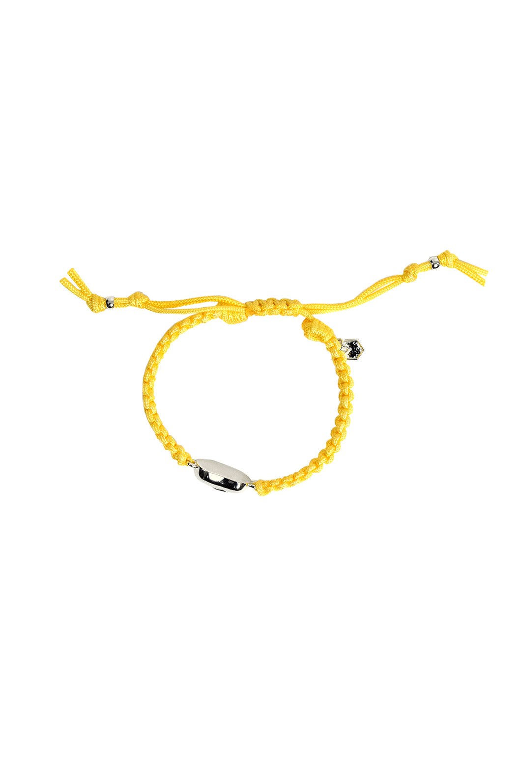 Jelly Bean Friendship Bracelet - Silver