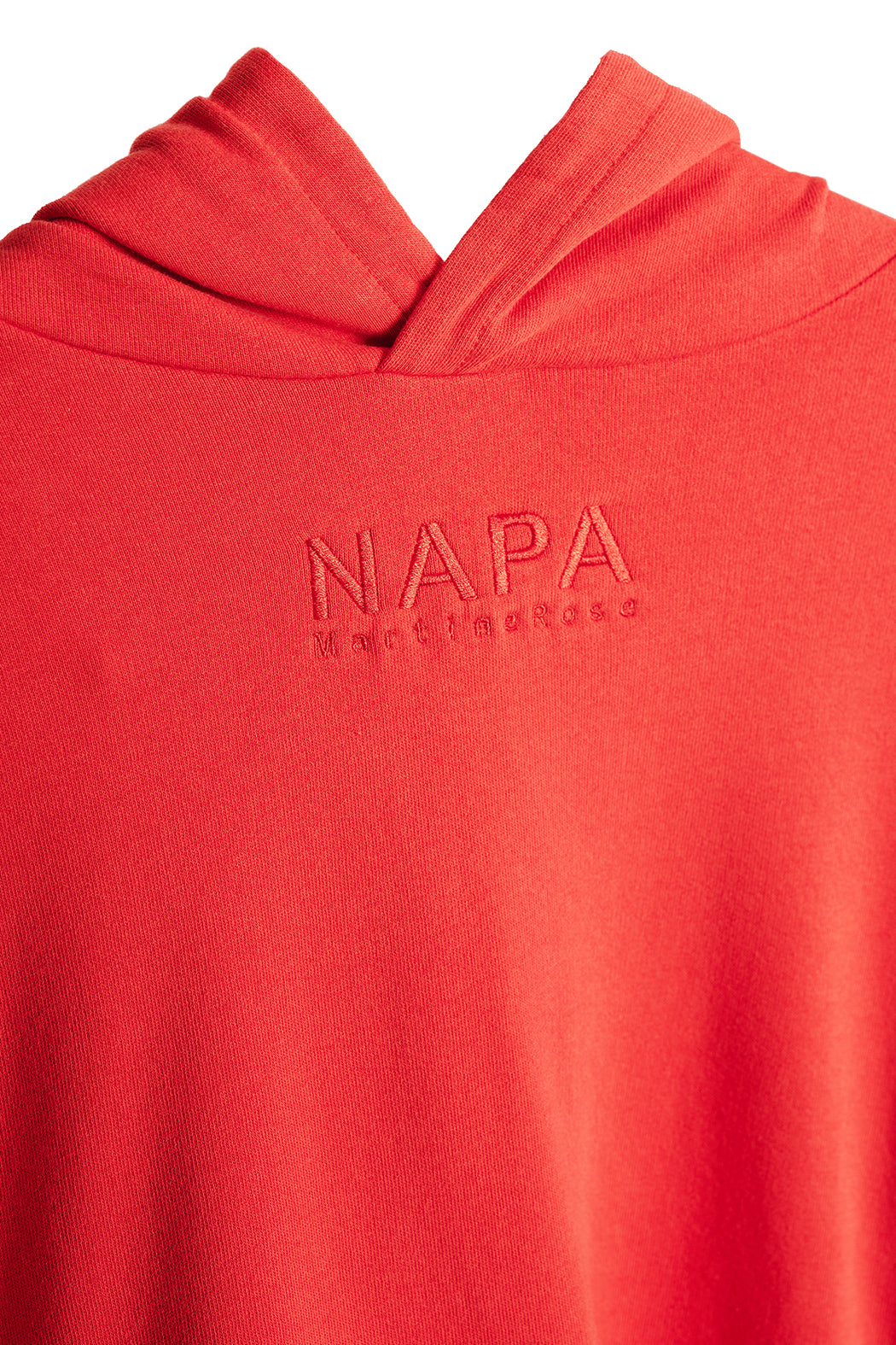 B-NISTOS Hood Sweat - Red/Silver