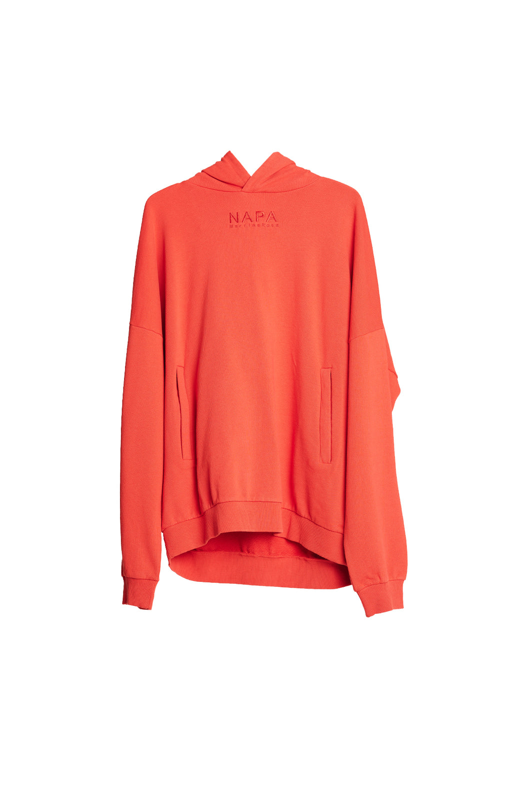 B-NISTOS Hood Sweat - Red/Silver