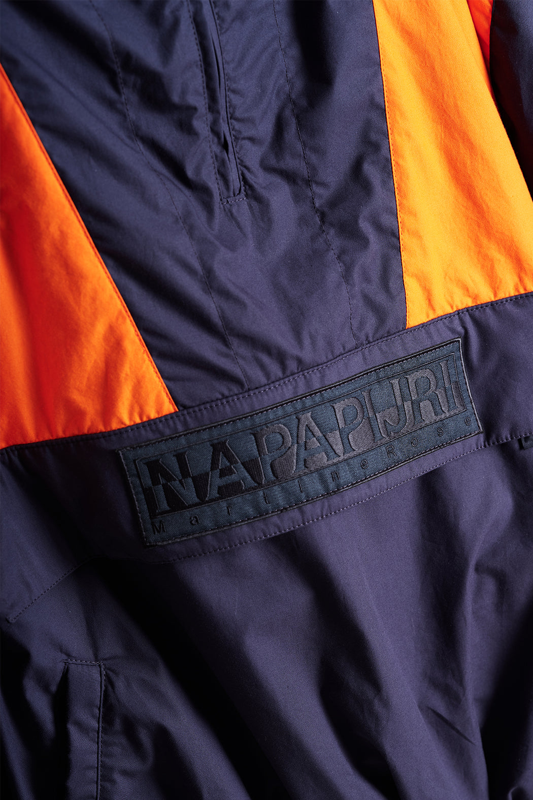 A-HUEZ Track Jacket - Blu/Org/Nat