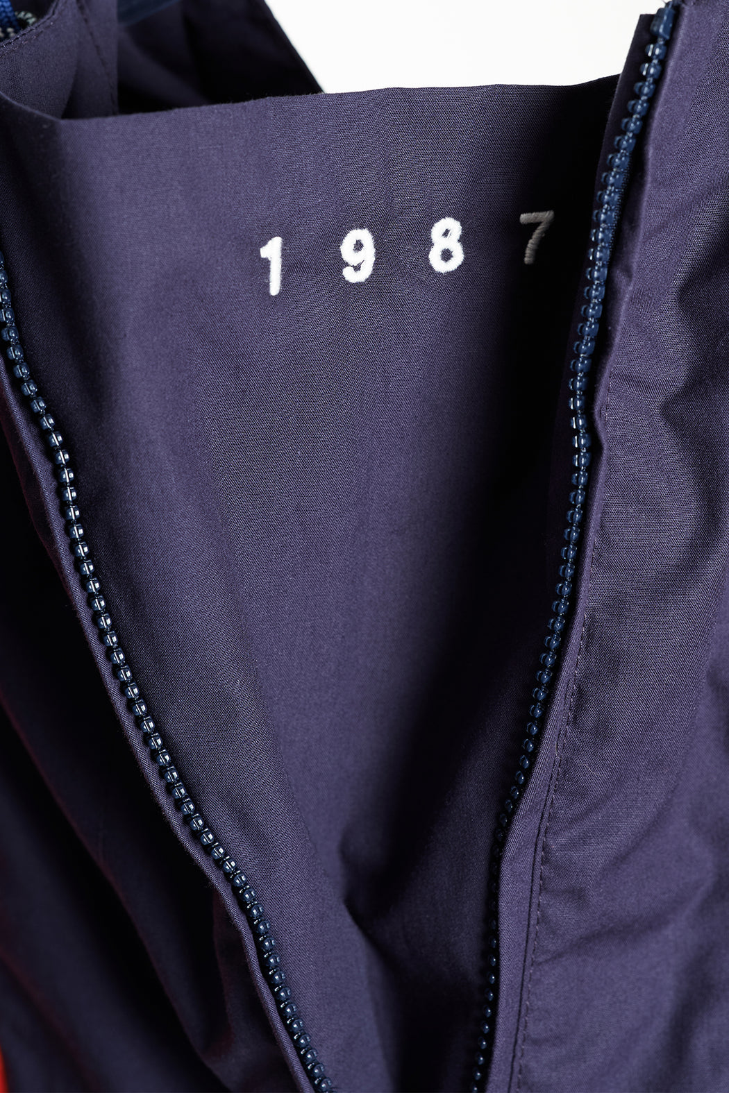 A-HUEZ Track Jacket - Blu/Org/Nat