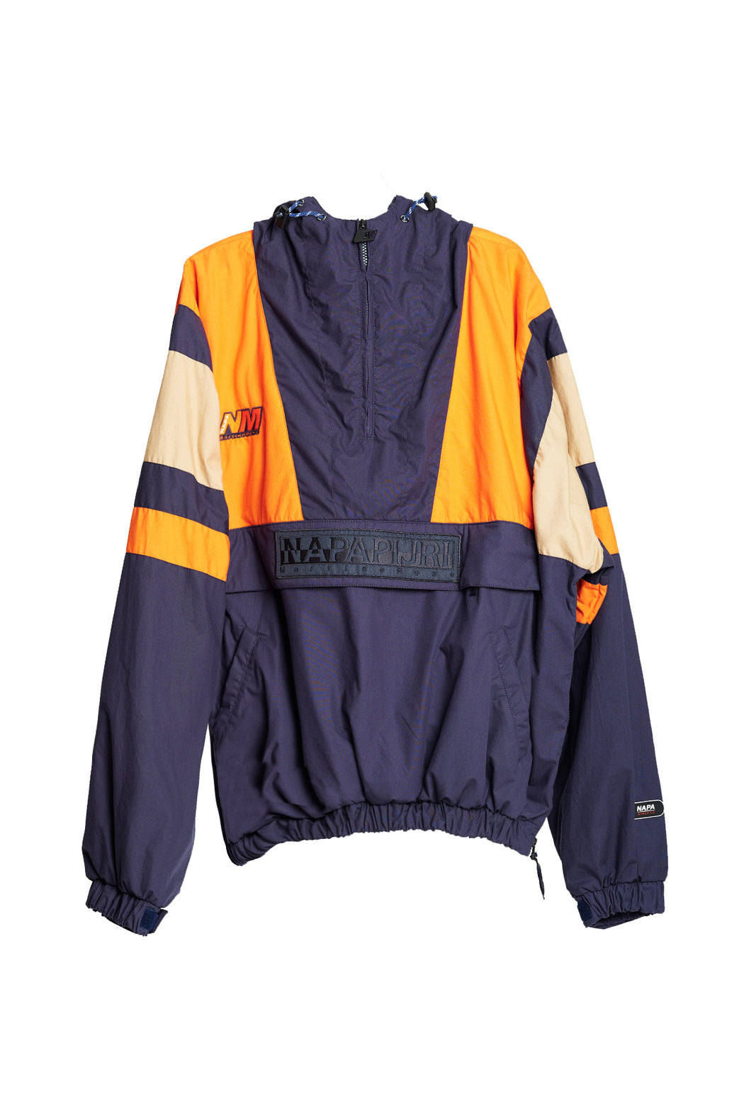 A-HUEZ Track Jacket - Blu/Org/Nat