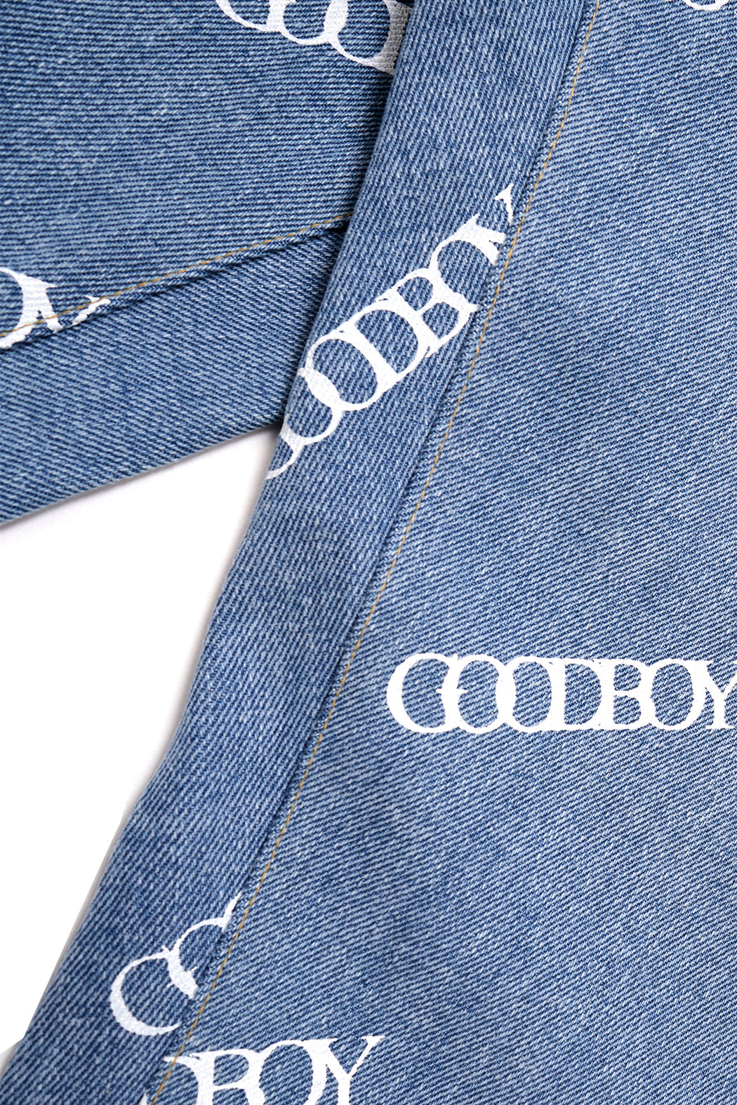 Goodboy Printed Denim Pants - Blue