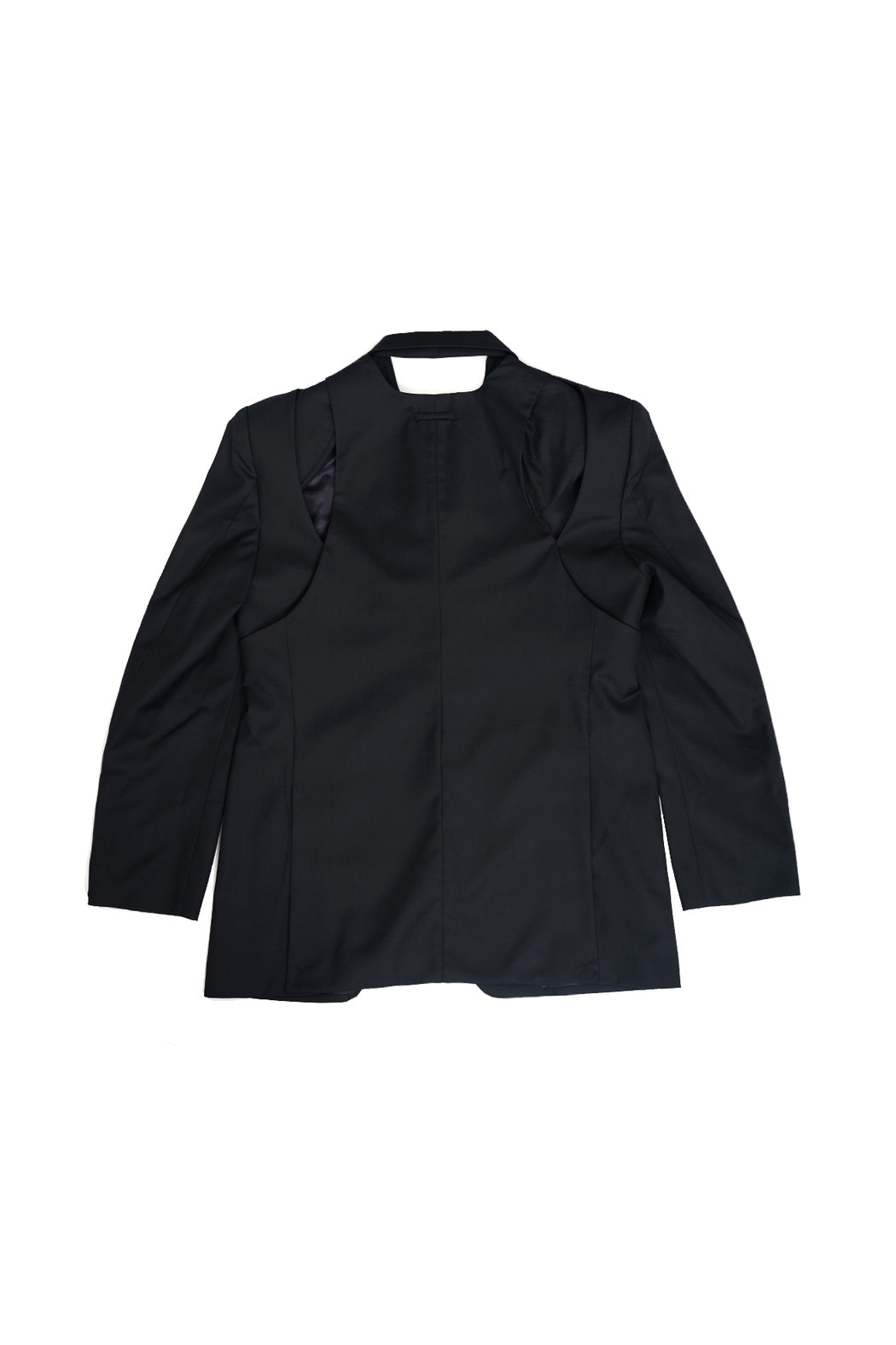 Back Cutting Blazer - Dark Navy
