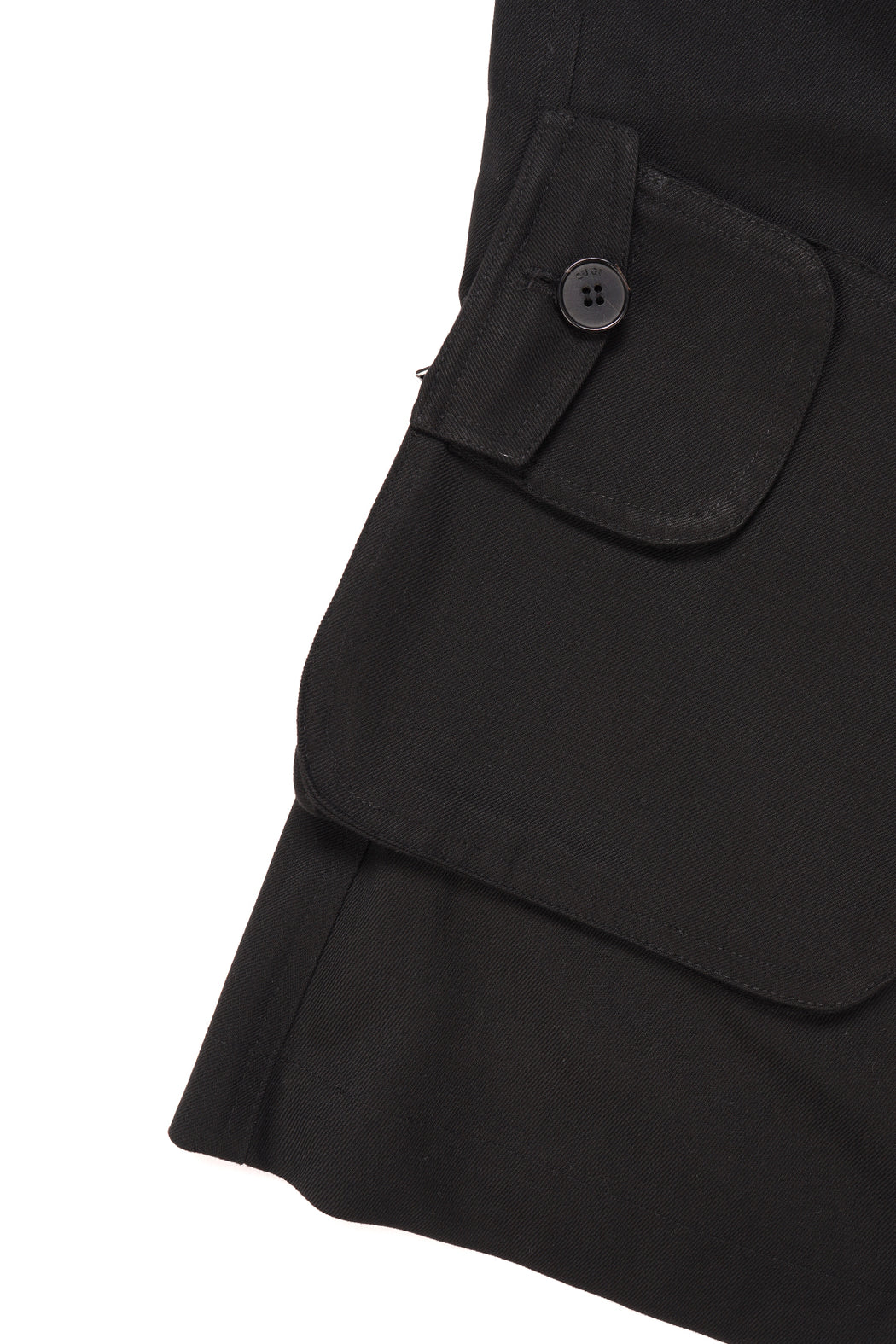 Cargo Mini Skirt - Black
