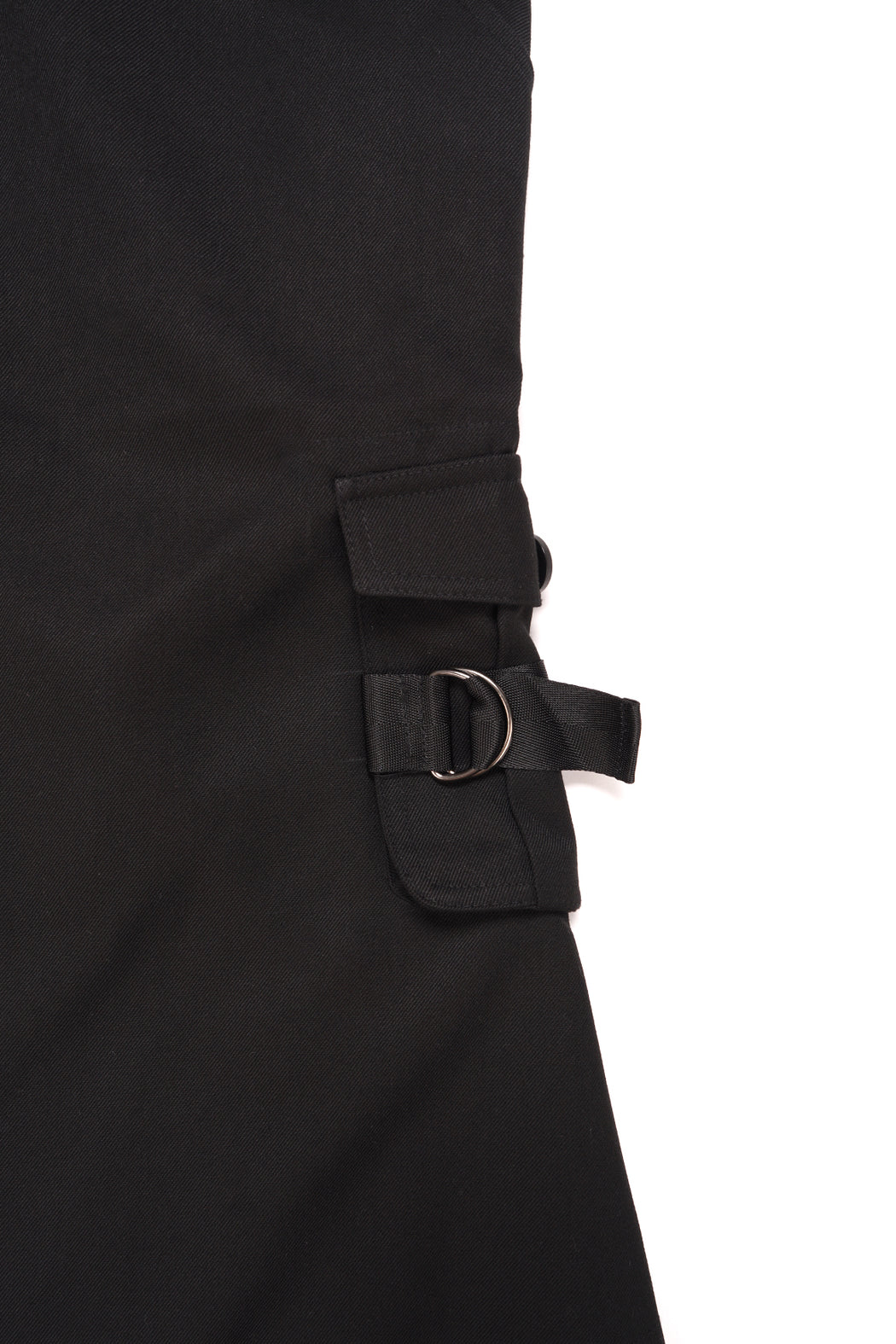 Cargo Mini Skirt - Black