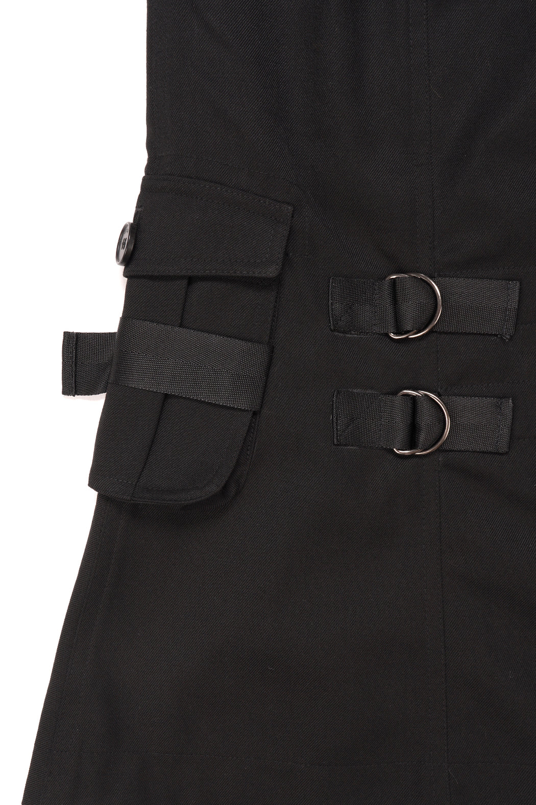 Cargo Mini Skirt - Black