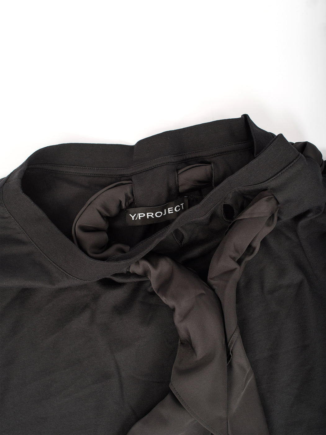 Scarf T-shirt - Black