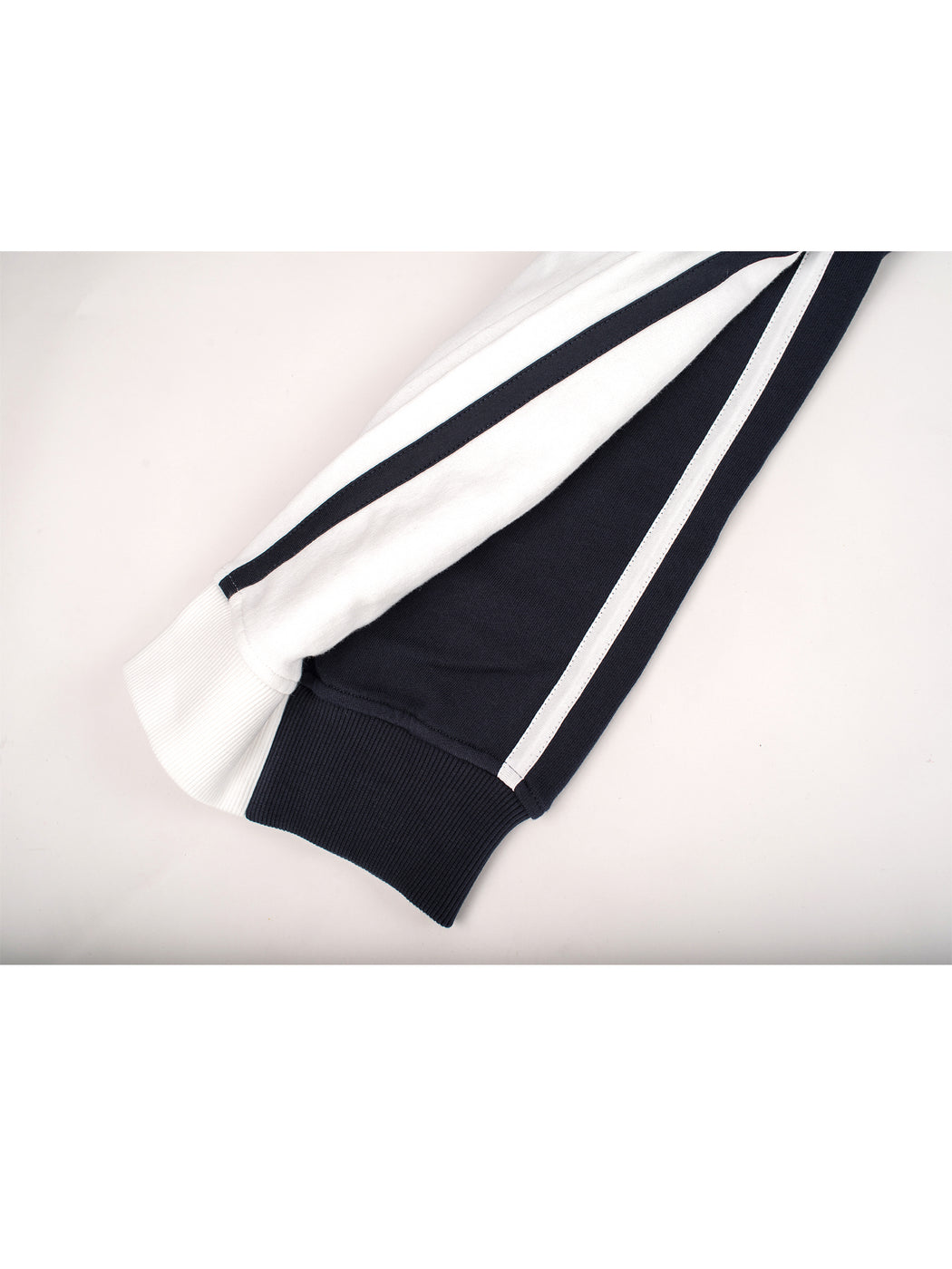 Double Sweater - Navy/White